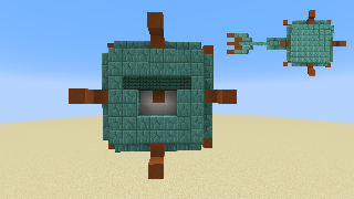 Minecraft Guardian Model AFK Building Schematic (litematic)
