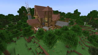 Minecraft Large house Schematic (litematic)