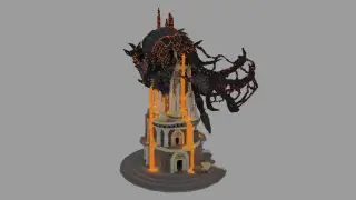 image of WOW The end of Time Deathwing by Eternal Dawn Minecraft litematic