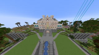 Minecraft A Massive Mansion In The Woods Schematic (litematic)