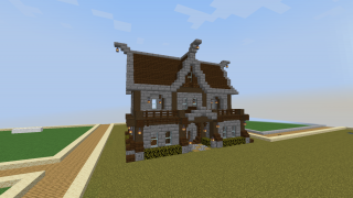 image of Dark Oak Mansion by JerrySoul Minecraft litematic