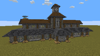 Minecraft Villager Trading Hall 48 Villagers Schematic (litematic)