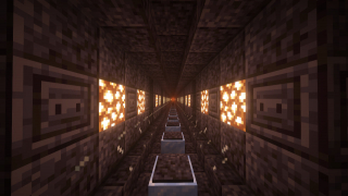 Minecraft Nether Highway Tunnel (Blackstone) - Full version Schematic (litematic)
