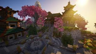 image of Sakura Temple by CLGPLAYZ Minecraft litematic