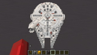 image of Millennium Falcon  by _ShyGuy_ Minecraft litematic