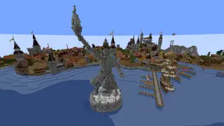 Minecraft Pirate Statue Schematic (litematic)