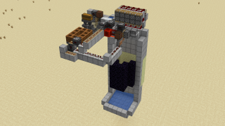 Minecraft Krazy8's Smaller Concrete Machine Schematic (litematic)