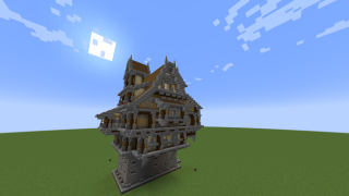 Minecraft a big house Schematic (litematic)