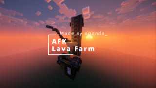 image of AFK Lava Farm by opqnda_ Minecraft litematic
