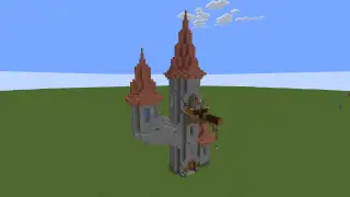 Minecraft Wizard Tower Schematic (litematic)