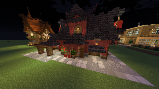Minecraft Supergsup's Mangrove Japanese House Schematic (litematic)