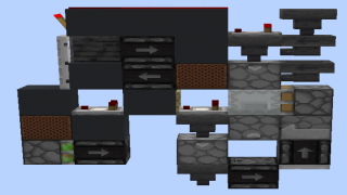 Minecraft 2x Speed Shulker Loader With Item Filter Schematic (litematic)