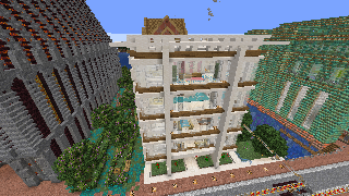 image of House White by RadiantCityOfficial Minecraft litematic