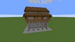 Minecraft House or Storage Building Schematic (litematic)