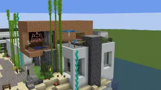 image of Modern Melon Farm Condo by ooKrazy8oo Minecraft litematic