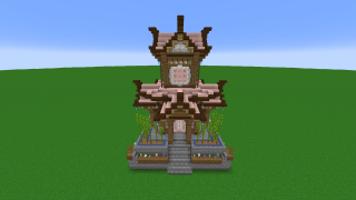 Minecraft Cherry Temple Schematic (litematic)