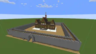 Minecraft milu house  Schematic (litematic)