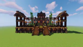 image of Survival Base by Rainy Garden Minecraft litematic