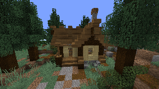 Minecraft House 16 Schematic (litematic)
