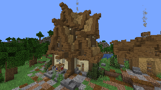 Minecraft Medieval Tavern Schematic (litematic)