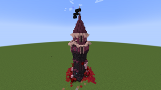 image of tour médiéval/medieval tower by Unknown Minecraft litematic