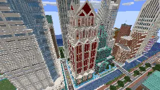 Minecraft Corona Tower Schematic (litematic)