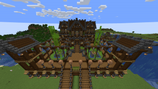 image of Mega Survival House (Modified See Info) by AnkitM Minecraft litematic