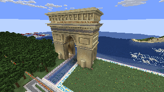 image of Sandstone Arch by RadiantCityOfficial Minecraft litematic