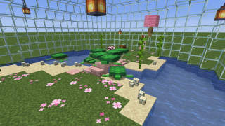 image of dome for turtles by Faunire Minecraft litematic