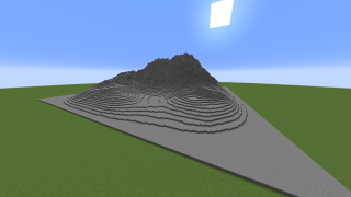 Minecraft Mountain (Small) Schematic (litematic)