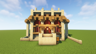 Minecraft Desert House Schematic (litematic)