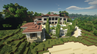 image of Italian Mansion by JerenVids Minecraft litematic