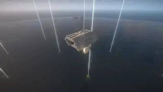 Minecraft Stargate Atlantis Puddle Jumper Schematic (Litematic)