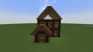 image of Cozy modern home by Herobrian7114 Minecraft litematic