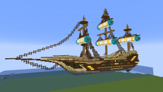 Minecraft Full Ship Schematic (litematic)