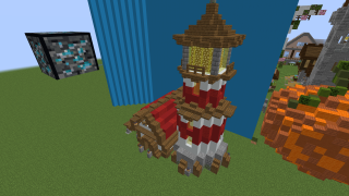 Minecraft Lighthouse Schematic (litematic)