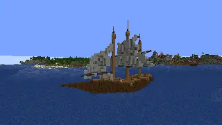 Minecraft Ship 1 Schematic (litematic)
