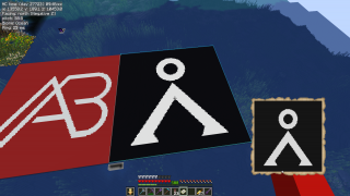 Minecraft Stargate Home Symbol Mapart Schematic (litematic)
