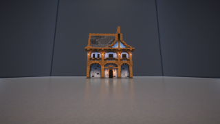 image of Black Medival House by Stasio_Industry Minecraft litematic