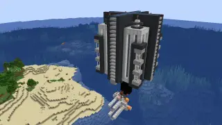 Minecraft Strangecarft S5 Iron Farm Schematic (litematic)