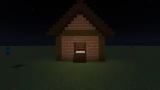 Minecraft Simple Jungle Starter House Schematic (litematic)