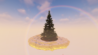 Minecraft Undecorated Christmas Tree Schematic (litematic)