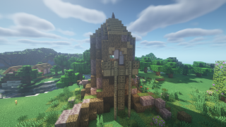 image of Link's House Starter Base from Ocarina of Time by MikeCroakPhone Minecraft litematic
