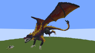 image of Sun dragon by SPHYRN1DAE Minecraft litematic