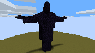 Minecraft Obsidian Jesus Schematic (litematic)