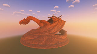 image of The Dirt Dragon by Bownhead Minecraft litematic