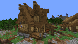 Minecraft Hotel/Inn House 33 Schematic (litematic)