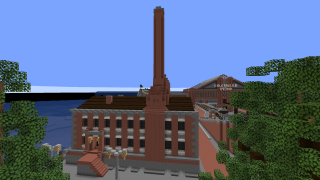 Minecraft Industrial Dockside Factory Schematic (litematic)