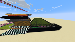 Minecraft Mega Sugar cane farm Schematic (litematic)