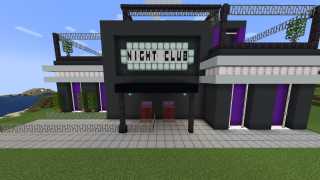 Minecraft Night Club Schematic (litematic)